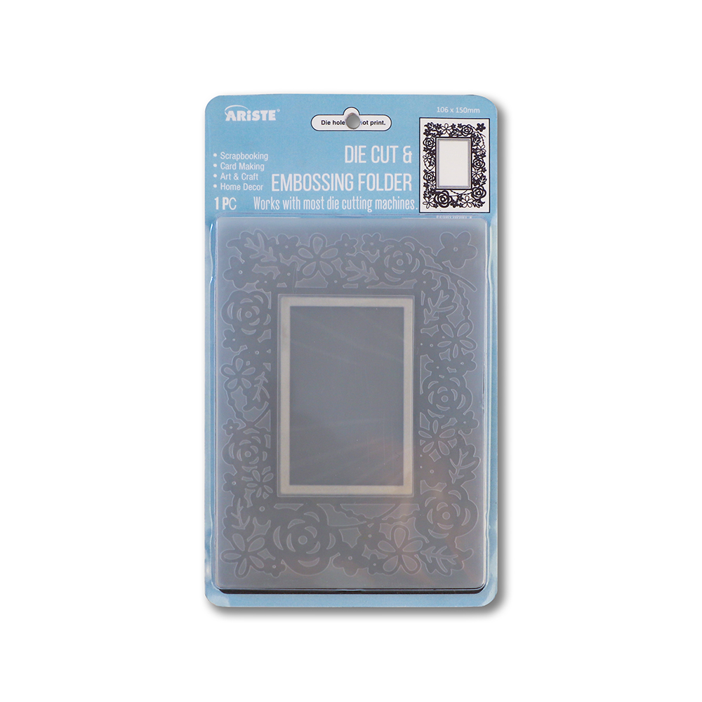 EF20170301-4 106*150mm Plastic Embossing Folder