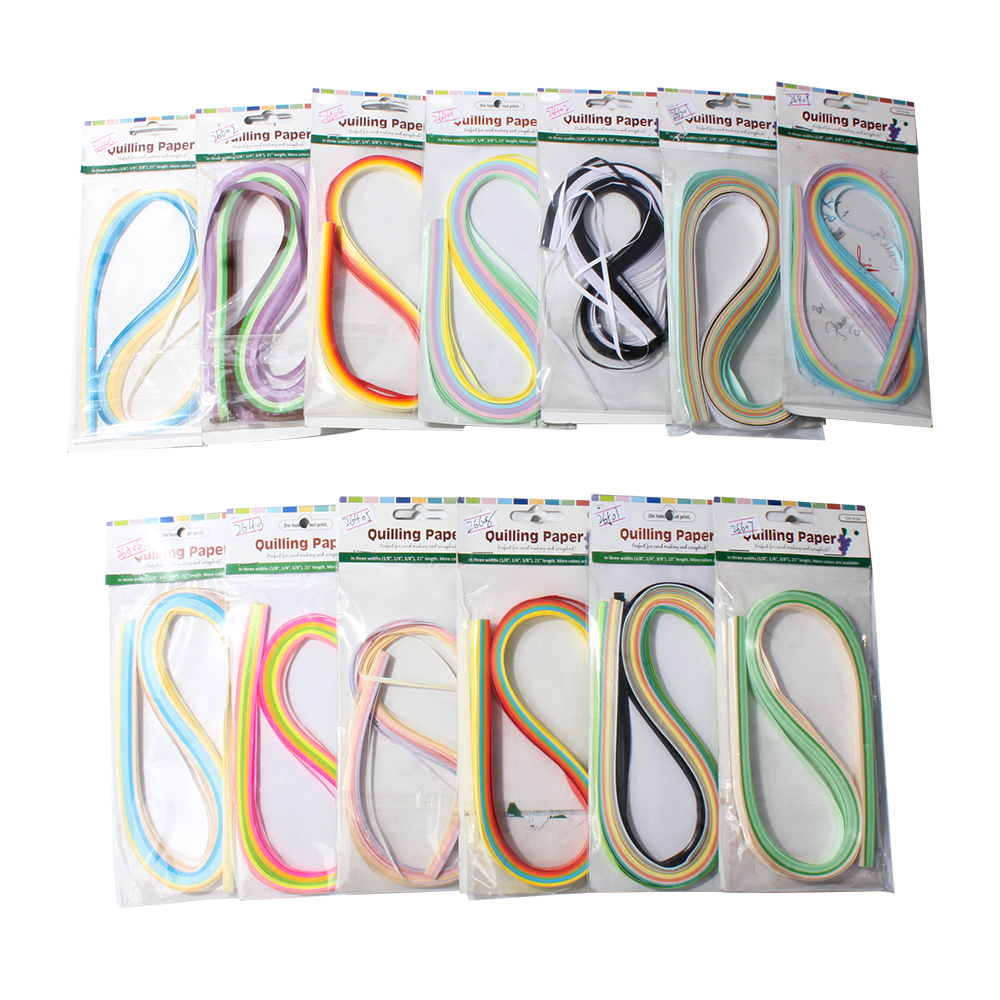26504 Colors Quilling Paper Decorative Paper Set