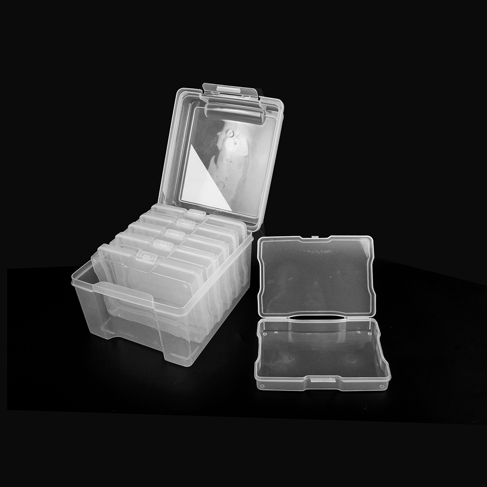 26028 Photo storage box with 6 personal photo boxes