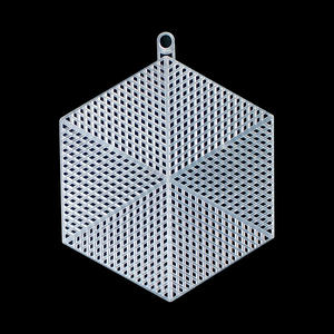 78125 PVC canvas hexagon shape