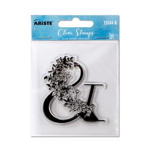 25144 A-Z Alphabets with Flower Clear Stamp