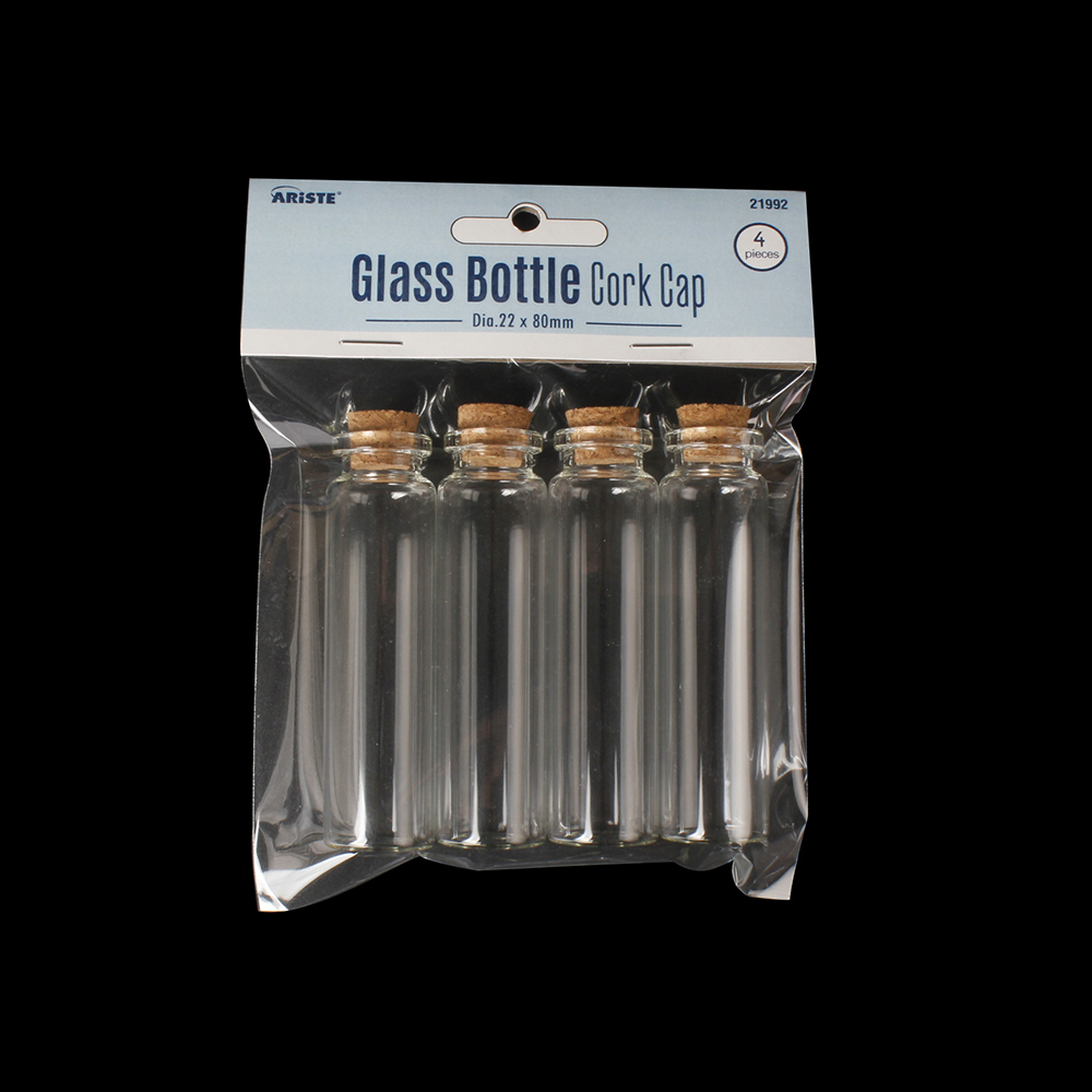 21992 Cork Cap Glass Bottle