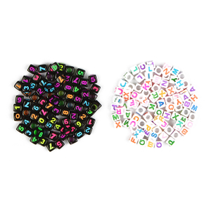 66884 The letter beads