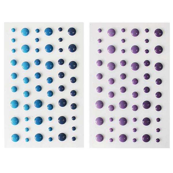 27511-27515 Enamel Dots Stickers
